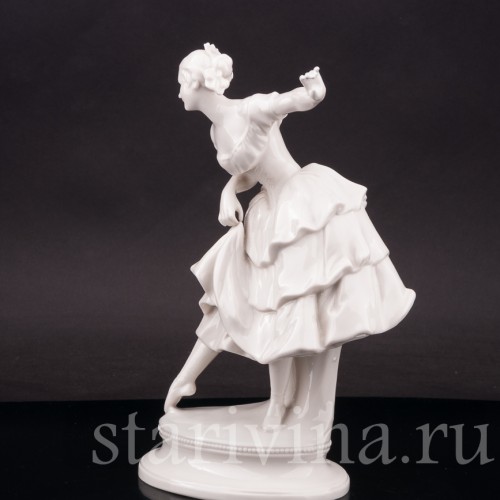 Фарфоровая статуэтка балерины Фанни Эльслер, Schwarzburger, Германия, нач. 20 в.
