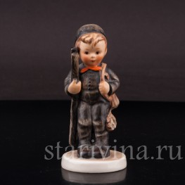Фигурка мальчика из фарфора Маленький трубочист, Goebel, Германия, 1960-63 гг.