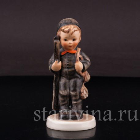Фигурка мальчика из фарфора Маленький трубочист, Goebel, Германия, 1960-63 гг.
