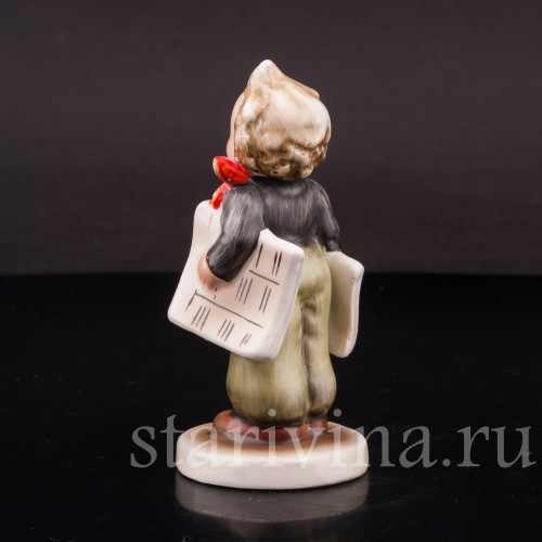 Фигурка из фарфора Мальчик с газетами, Napco, Япония, 1950-1959 гг.