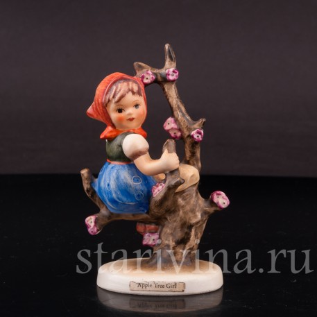 Фигурка из фарфора Девочка на яблоне, Goebel, Германия, 1960-72 гг.