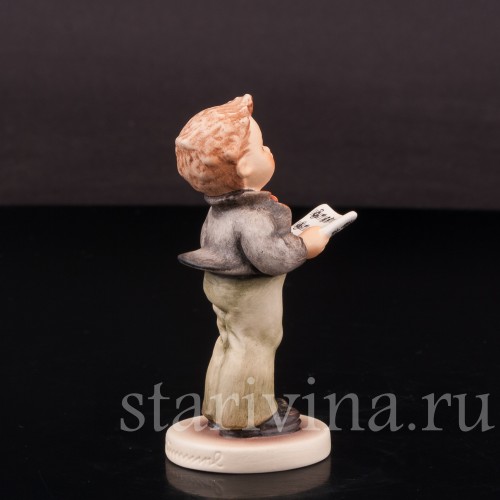 Фигурка из фарфора Маленький певец, Goebel, Германия, 1990 гг.