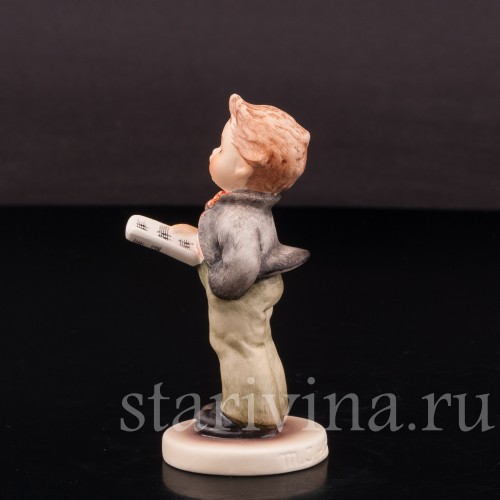 Фигурка из фарфора Маленький певец, Goebel, Германия, 1990 гг.