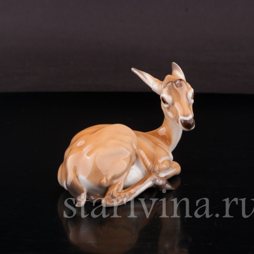 Фарфоровая статуэтка Антилопа, Nymphenburg, Германия, 1970 гг.