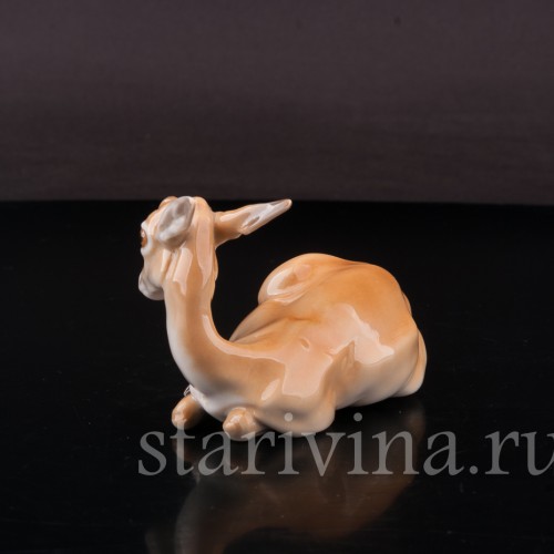 Фарфоровая статуэтка Антилопа, Nymphenburg, Германия, 1970 гг.