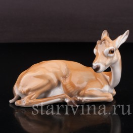 Фарфоровая статуэтка Антилопа, Nymphenburg, Германия, 1970 гг.
