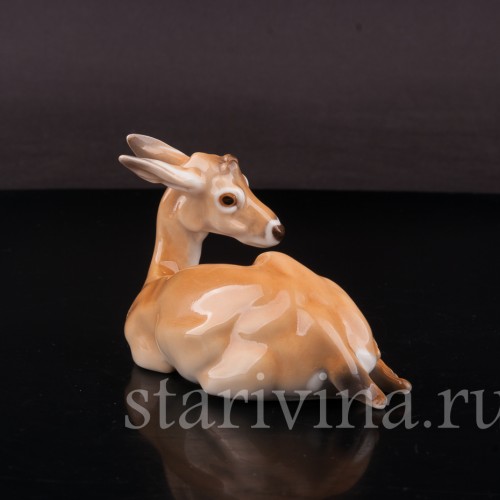 Фарфоровая статуэтка Антилопа, Nymphenburg, Германия, 1970 гг.