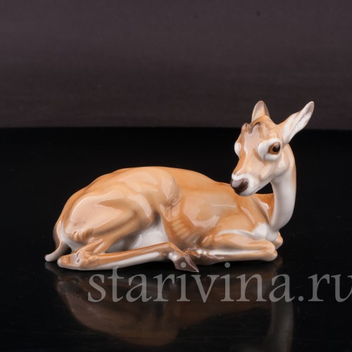 Фарфоровая статуэтка Антилопа, Nymphenburg, Германия, 1970 гг.