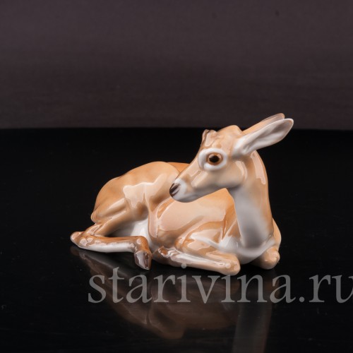 Фарфоровая статуэтка Антилопа, Nymphenburg, Германия, 1970 гг.