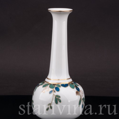 Ваза из фарфора Бабочка, Karl Ens, Германия, нач. 20 в.