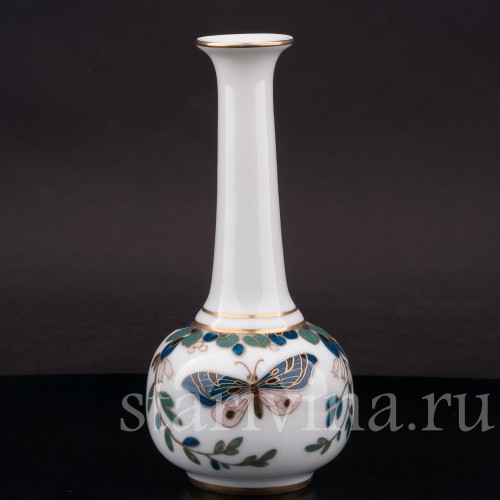 Ваза из фарфора Бабочка, Karl Ens, Германия, нач. 20 в.