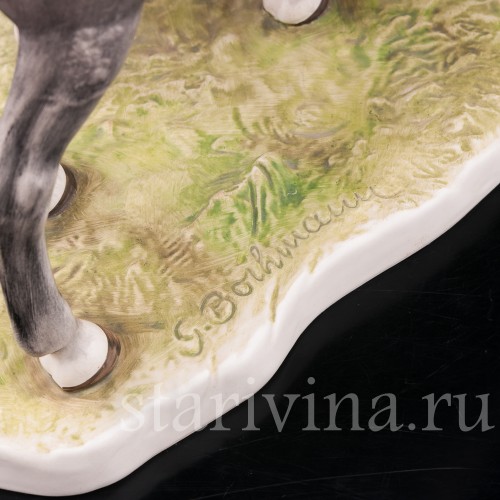 Фигурка из фарфора Лощадь с жеребёнком, Goebel, Германия, вт. пол. 20 в.