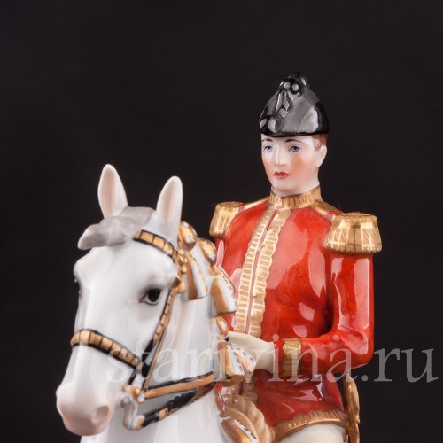 Фарфоровая статуэтка Пируэт, испанская школа верховой езды, Augarten, Австрия, сер. 20 в.