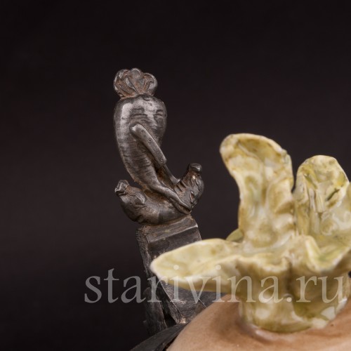 Старинная пивная кружка Грустный редис, 0.5 л, Von Schierholz, Германия, кон. 19 - нач. 20 вв.