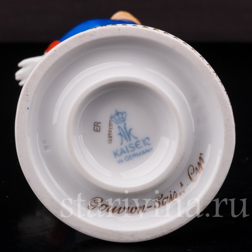 Фарфоровая статуэтка Французский маршал Гувион Сен-Сир, Alka Kaiser, Германия, 1979-90 гг.