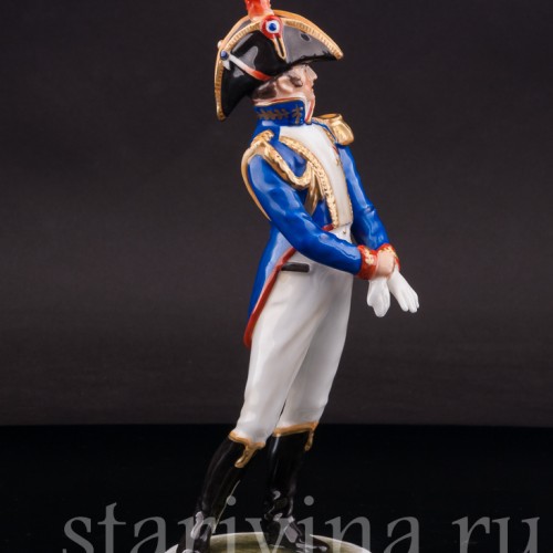 Фарфоровая статуэтка Французский маршал Гувион Сен-Сир, Alka Kaiser, Германия, 1979-90 гг.