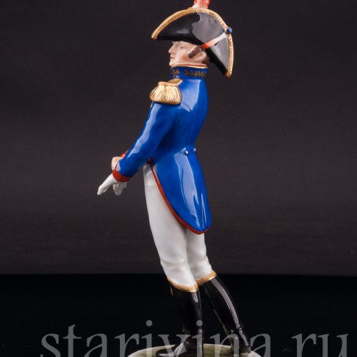 Фарфоровая статуэтка Французский маршал Гувион Сен-Сир, Alka Kaiser, Германия, 1979-90 гг.