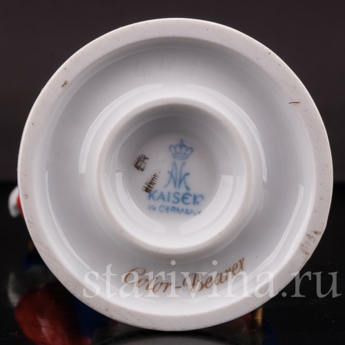 Фарфоровая статуэтка Французский знаменосец, Alka Kaiser, Германия, до 1991 г.