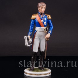 Фарфоровая статуэтка Французский маршал Ланн, Alka Kaiser, Германия, 1979-90 гг.