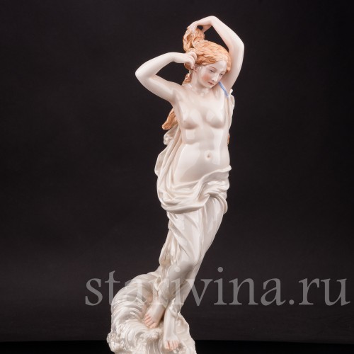 Фарфоровая статуэтка девушки Афродита, Royal Worcester, Великобритания, 1860-70 гг.