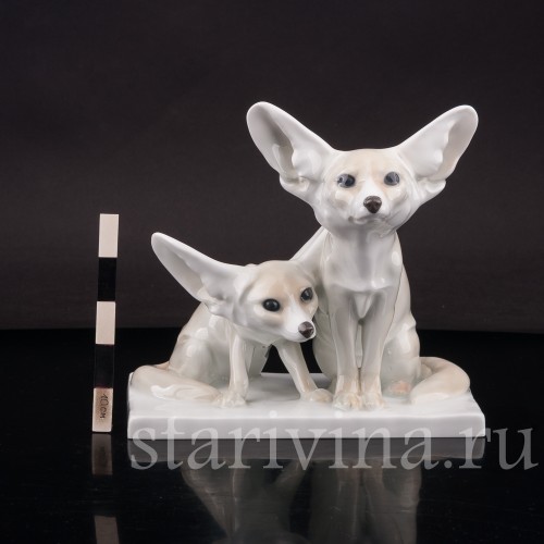 Статуэтка из фарфора Два фенька, Meissen, Германия, 1924-34 гг.