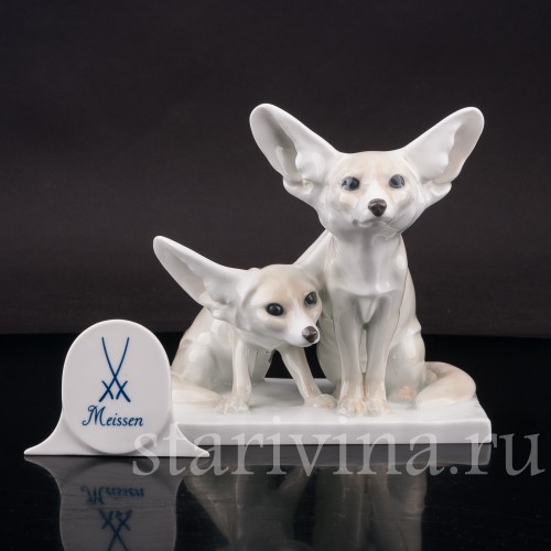 Статуэтка из фарфора Два фенька, Meissen, Германия, 1924-34 гг.
