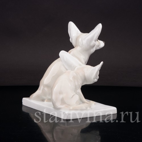 Статуэтка из фарфора Два фенька, Meissen, Германия, 1924-34 гг.