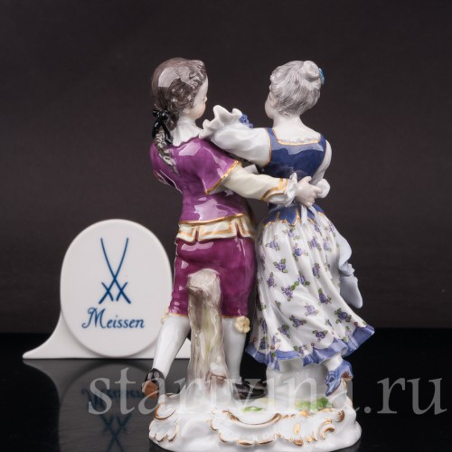 Фарфоровая статуэтка Танцующая пара, Meissen, Германия, 1910 г.