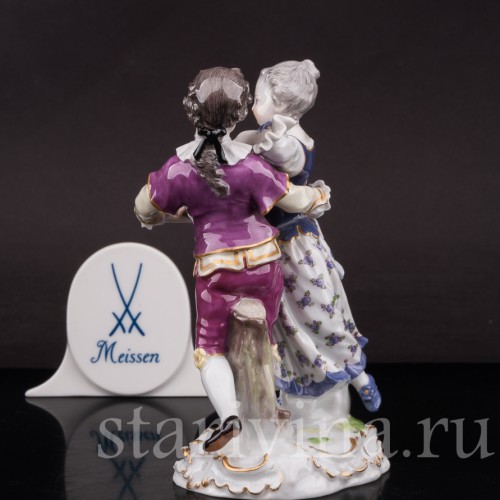 Фарфоровая статуэтка Танцующая пара, Meissen, Германия, 1910 г.