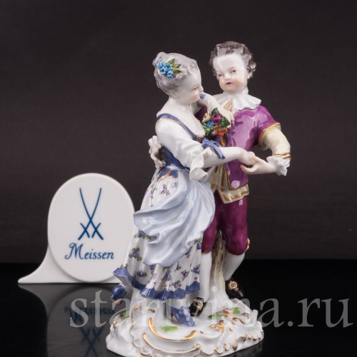 Фарфоровая статуэтка Танцующая пара, Meissen, Германия, 1910 г.