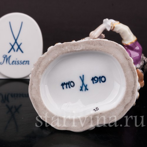 Фарфоровая статуэтка Танцующая пара, Meissen, Германия, 1910 г.