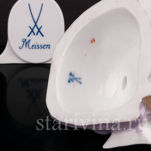 Фарфоровая статуэтка Малыш с книжкой, Meissen, Германия, нач. 20 в.