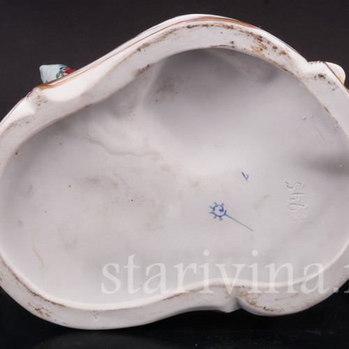 Композиция из фарфора Шахматная партия, Dressel, Kister & Cie, Германия, пер. пол. 20 в.