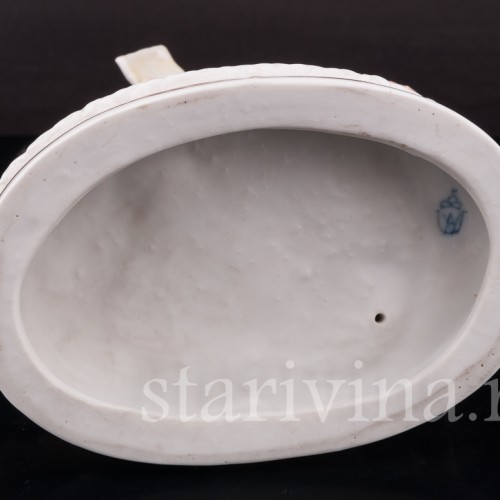 Фарфоровая статуэтка Урок, Volkstedt, Германия, 1899-1909 гг.