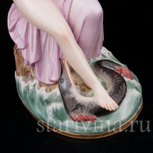 Фарфоровая статуэтка девушки Лорелея, Meissen, Германия, кон. 19 в.