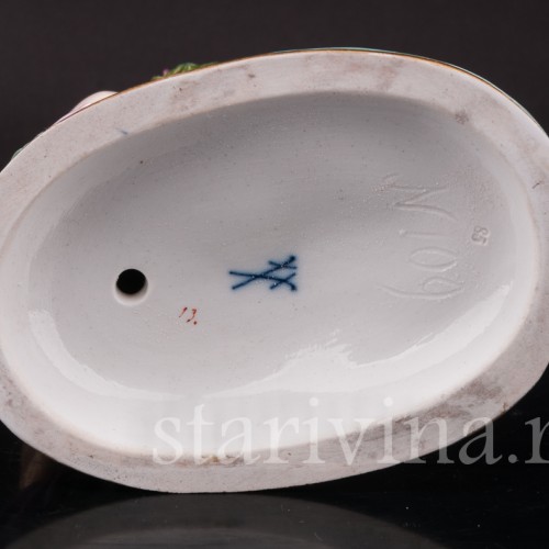 Фарфоровая статуэтка девушки Лорелея, Meissen, Германия, кон. 19 в.