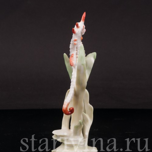 Фарфоровая фигурка Морской конёк, Hutschenreuther, Германия, 1970 гг.