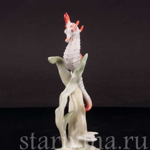 Фарфоровая фигурка Морской конёк, Hutschenreuther, Германия, 1970 гг.
