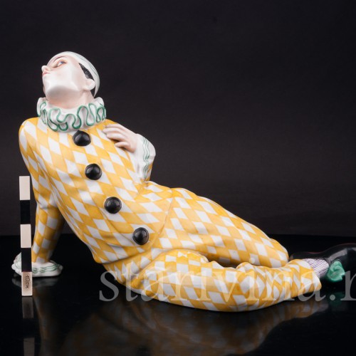 Фарфоровая статуэтка Влюблённый Пьеро, Goebel, Германия, пер. пол. 20 в.