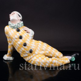 Фарфоровая статуэтка Влюблённый Пьеро, Goebel, Германия, пер. пол. 20 в.