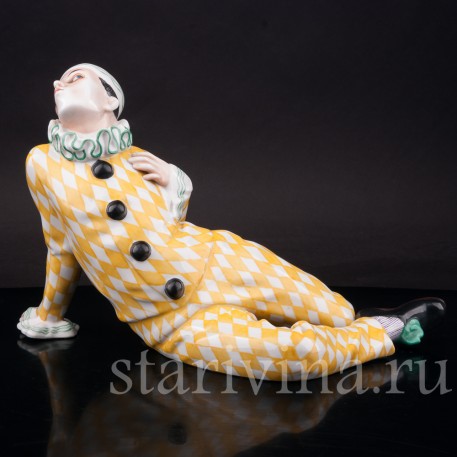 Фарфоровая статуэтка Влюблённый Пьеро, Goebel, Германия, пер. пол. 20 в.