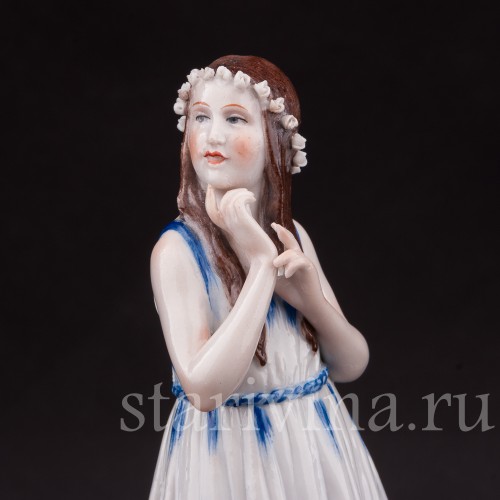 Фигурка из фарфора Сладкие грёзы, E. A. Muller, Германия, 1890-1927 гг.