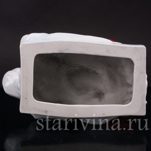 Фарфоровая статуэтка Наполеон Бонапарт на перевале Сен-Бернар, Scheibe-Alsbach, Германия, сер. 20 в.