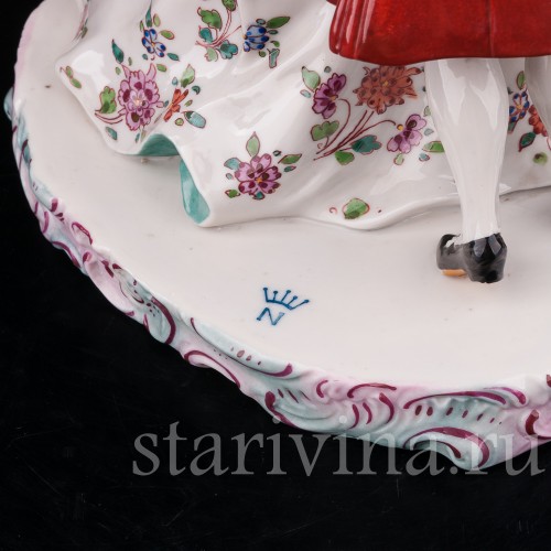 Фарфоровая статуэтка Танцующая пара, Carl Thieme, Германия, нач. 20 в.