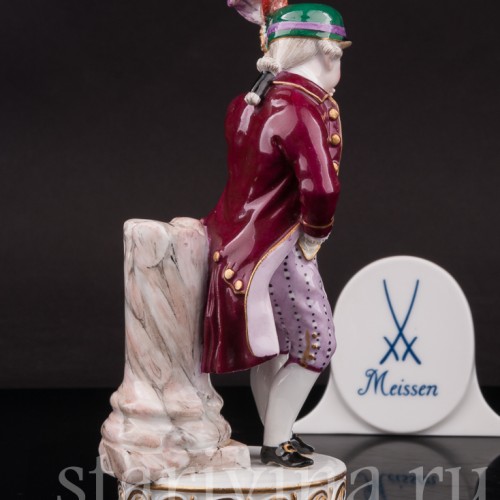 Фигурка из фарфора Смеющийся мальчик, Meissen, Германия, сер. 19 - нач. 20 вв.