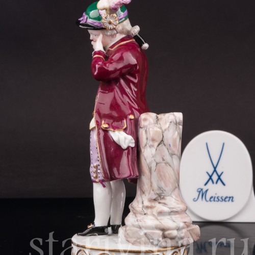 Фигурка из фарфора Смеющийся мальчик, Meissen, Германия, сер. 19 - нач. 20 вв.