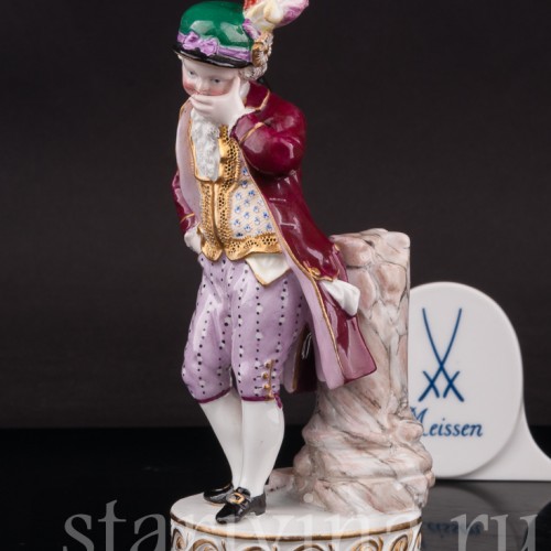 Фигурка из фарфора Смеющийся мальчик, Meissen, Германия, сер. 19 - нач. 20 вв.