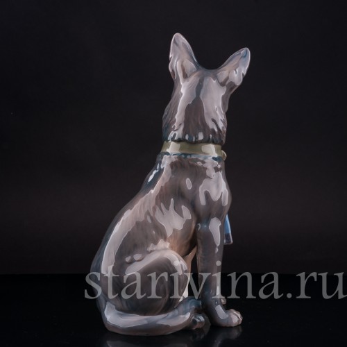 Девочка с овчаркой, Dahl Jensen, Дания, 1920-80 гг