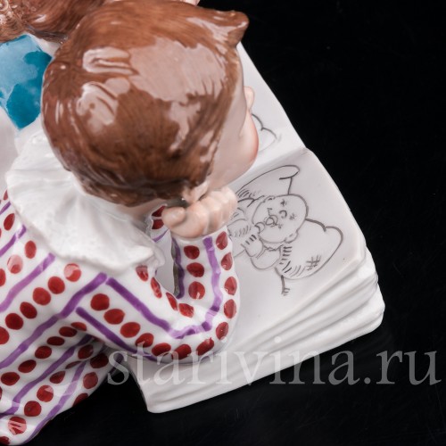 Дети с книжкой, Heubach, Германия, нач. 20 в