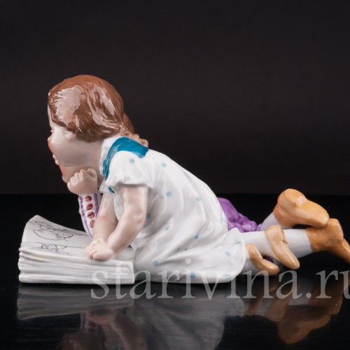 Дети с книжкой, Heubach, Германия, нач. 20 в